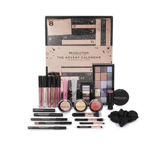Makeup Revolution Advent Calendar 2020 – Kalendarz Adwentowy – zestaw prezentowy z kosmetykami do makijażu (1 szt.)