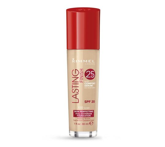 Rimmel Lasting Finish 25HR podkład do twarzy 100 Ivory (30 ml)