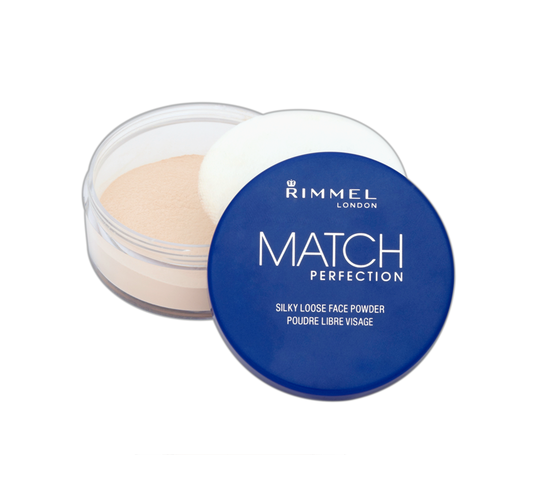 Rimmel – Match Perfection Sypki Transparentny puder 001 (10 g)