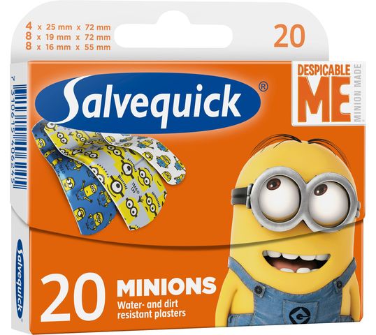 Salvequick plastry Minions dla dzieci 1 op.- 20 szt.