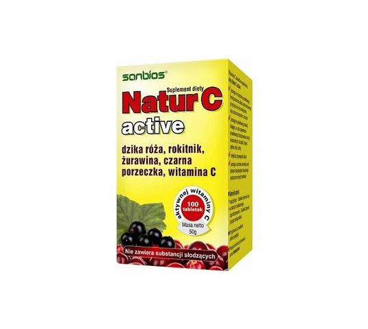Sanbios Nature C Active suplement diety 100 tabletek