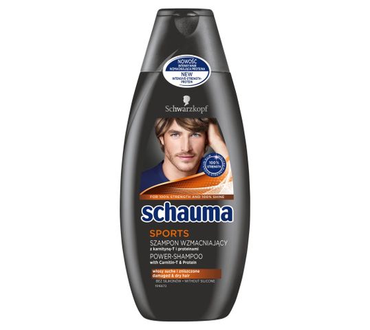 Schauma Sports power szampon dla mężczyzn 400 ml