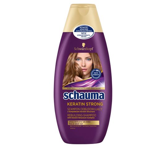 Schauma szampon do włosów zniszczonych wzmacniający 400 ml