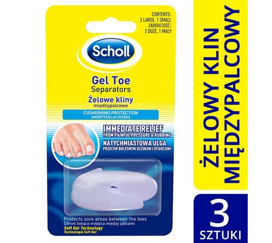 Scholl Gelactiv kliny międzypalcowe 3 szt.
