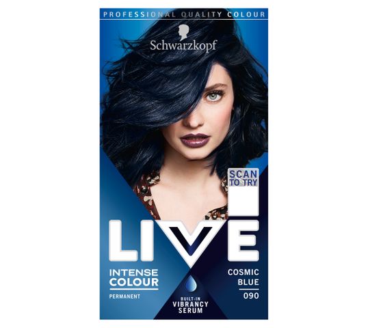 Schwarzkopf Live Intense Colour farba do włosów 090 Cosmic Blue