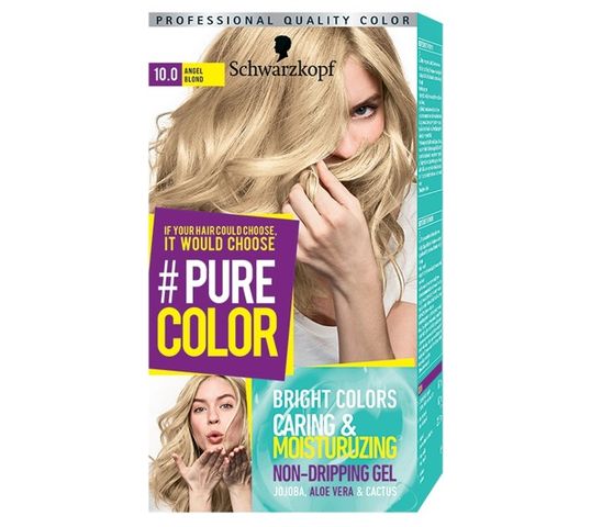 Schwarzkopf Pure Color farba do włosów w żelu nr 10.0 Angel Blond