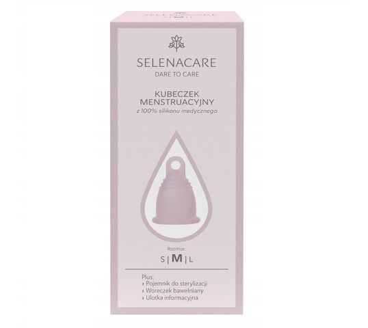 SELENACARE Premium kubeczek menstruacyjny z silikonu medycznego M