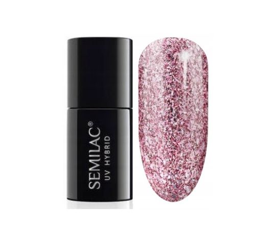 Semilac 294 Rose Pink Shimmer – lakier hybrydowy (7 ml)