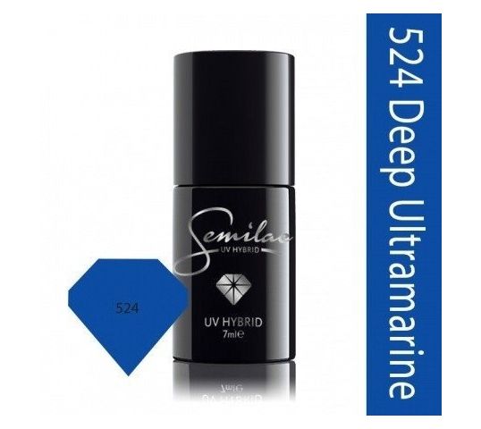 Semilac 524 Deep Ultramarine (Margaret) – lakier hybrydowy (7 ml)