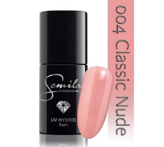 Semilac lakier hybrydowy 004 Classic Nude 7 ml