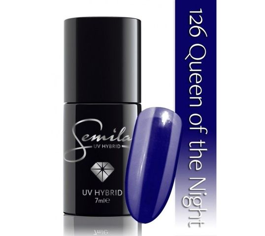 Semilac lakier hybrydowy 126 Queen of the Night 7 ml