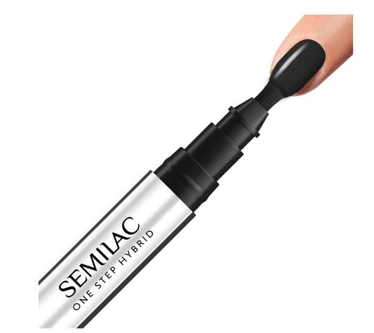 Semilac – One Step Marker S190 The Black (3 ml)