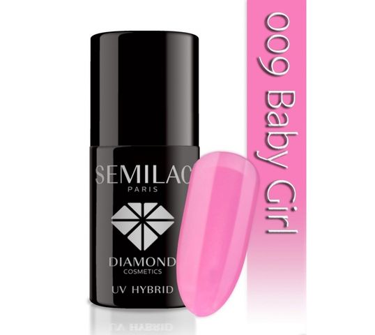 Semilac UV Hybrid lakier hybrydowy 009 Baby Girl 7ml