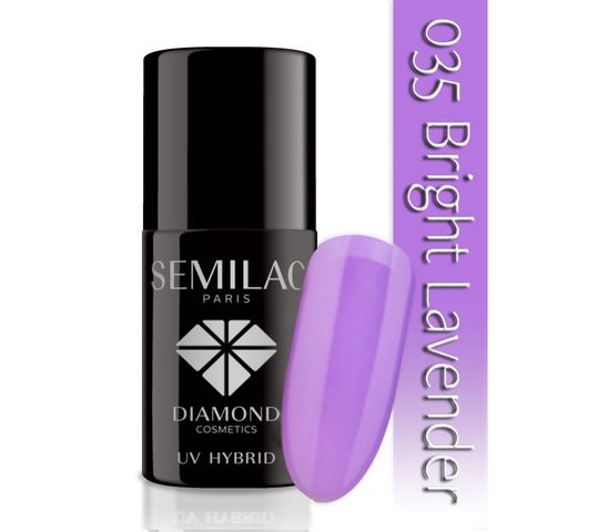 Semilac UV Hybrid lakier hybrydowy 035 Bright Lavender 7ml