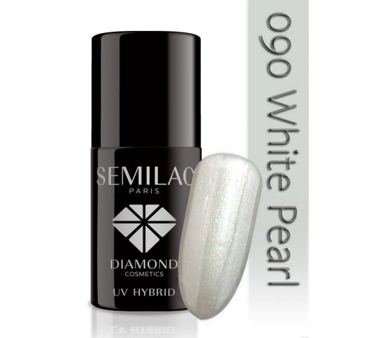 Semilac UV Hybrid lakier hybrydowy 090 White Pearl 7ml
