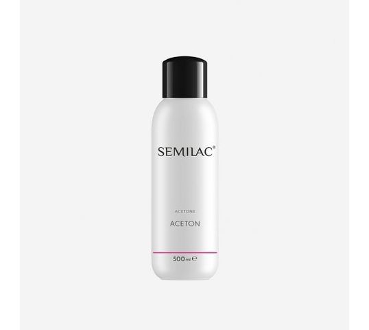 Semilac zmywacz do lakieru hybrydowego aceton 500 ml