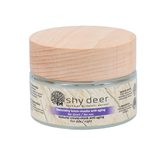 Shy Deer Natural Cream naturalny krem-maska anti-aging (50 ml)