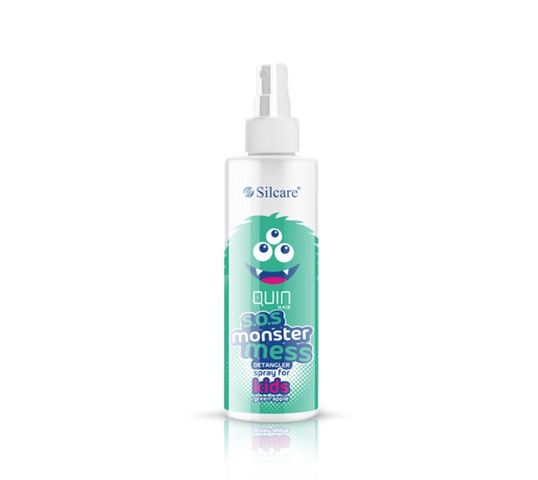 Silcare Quin Hair S.O.S. Monster Mess Detangler spray ułatwiający rozczesywanie włosów dla dzieci (200 ml)