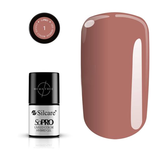 Silcare SoPro Hybrid Gel lakier hybrydowy 001 7g