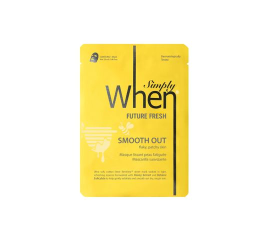 Simply When Future Fresh Smooth Out Sheet Masks wygładzająca maska do twarzy 23ml