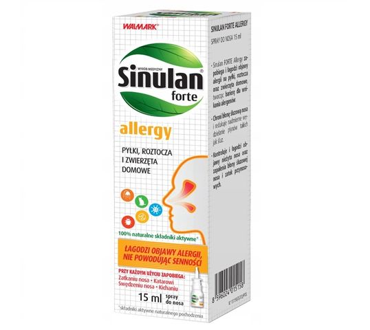 Sinulan Forte Allergy spray do nosa (15 ml)