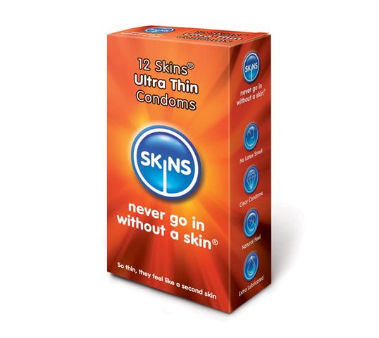 Skins Ultra Thin cienkie prezerwatywy (12 szt.)