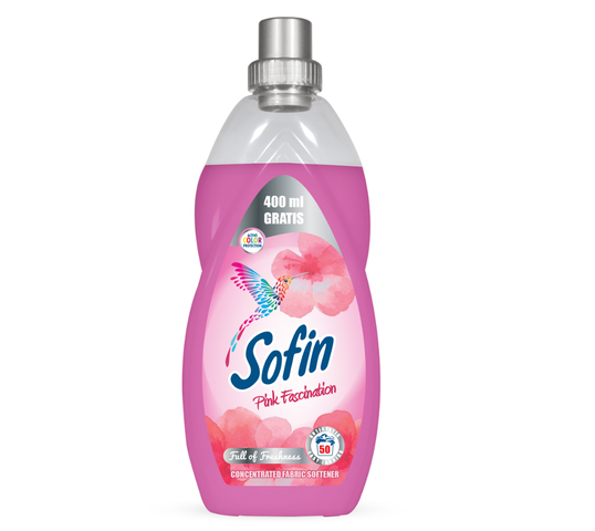 Sofin Full of Freshness koncentrat do płukania tkanin Pink Fascination 1.4l