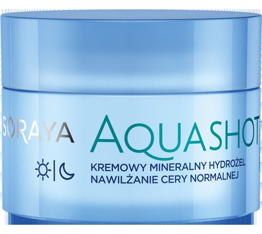 Soraya – Aquashot Kremowy Mineralny hydrożel cera normalna (50 ml)