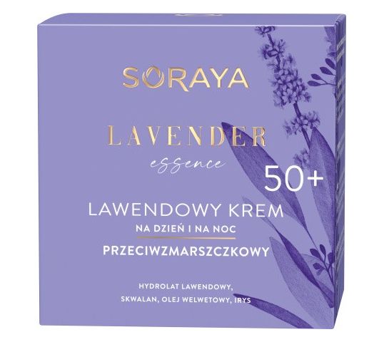 Soraya Lavender Essence 50+ Lawendowy Krem przeciwzmarszczkowy na dzień i noc (50 ml)