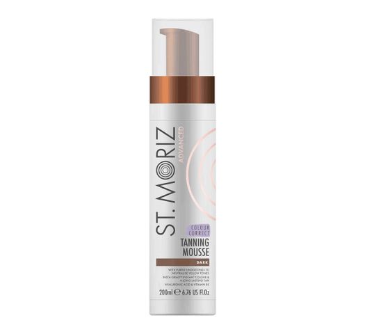 St.Moriz Advanced Pro Colour Correcting Mousse zaawansowany mus do opalania z efektem korekty koloru Dark (200 ml)