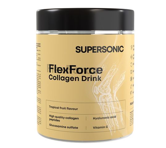 Supersonic FlexForce Collagen Drink napój z kolagenemOwoce Tropikalne suplement diety 216g