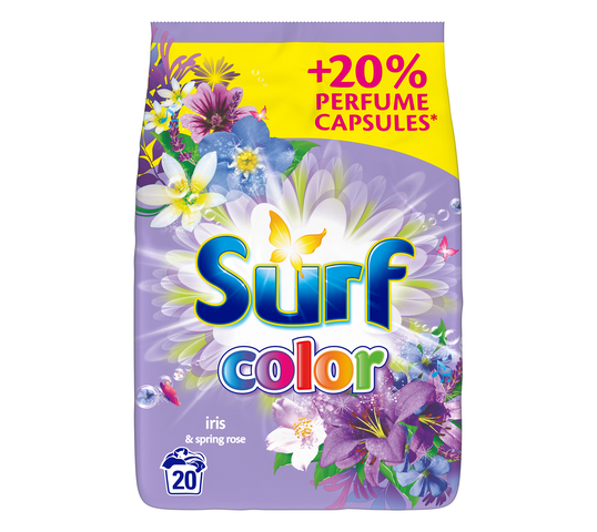 Surf Color Iris & Spring Rose proszek do prania do koloru 1,3kg