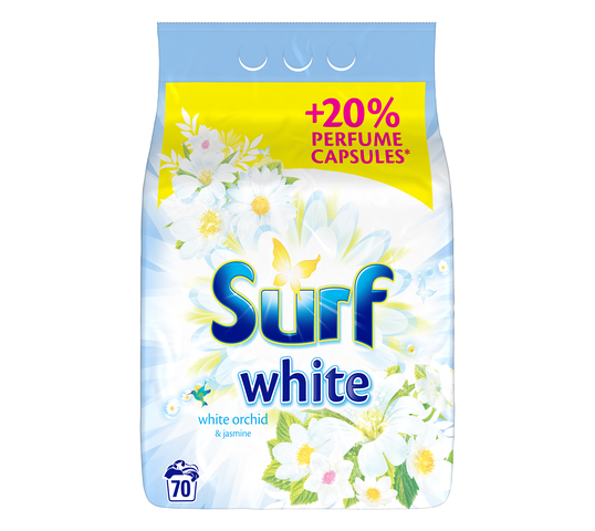 Surf White Orchid & Jasmine proszek do prania do bieli 4,55kg