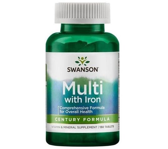 Swanson Century Formula suplement diety 130 tabletek
