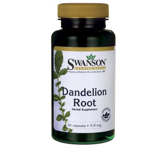 Swanson Dandelion 515mg suplement diety 60 kapsułek