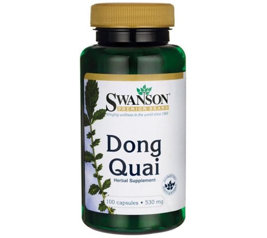 Swanson Dong Quai 530mg suplement diety 100 kapsułek
