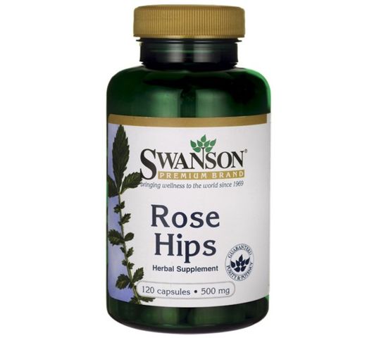 Swanson Dzika Róża 500mg suplement diety 120 kapsułek