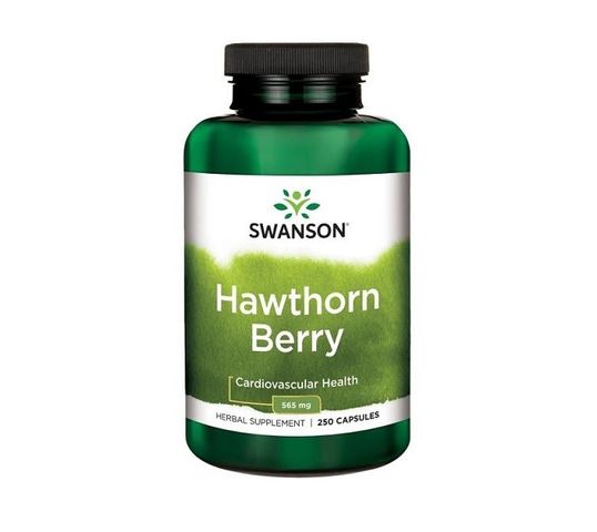 Swanson Głóg Owoce 565mg suplement diety 250 kapsułek