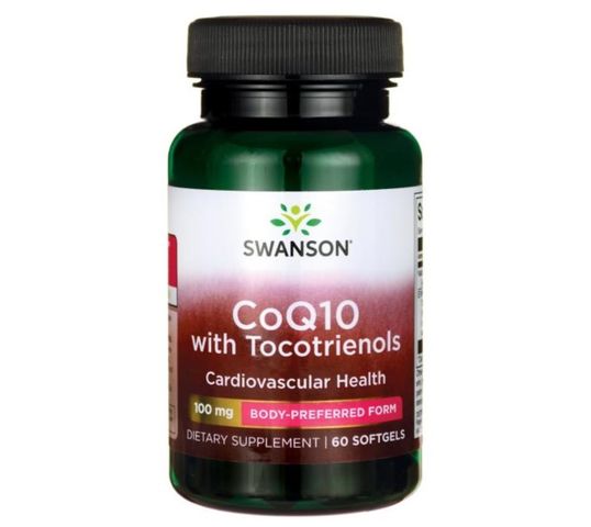 Swanson Koenzym Q10 z Tokotrienolami 100mg suplement diety 60 kapsułek