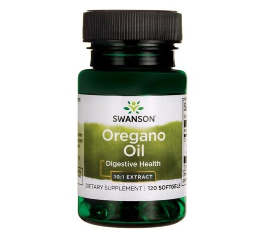 Swanson Oregano Oil Ekstrakt 10:1 suplement diety 120 kapsułek