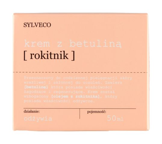 Sylveco krem z betuliną Rokitnik (50 ml)
