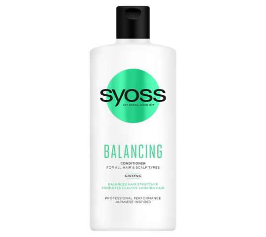 Syoss Balancing Conditioner – odżywka do każdego rodzaju włosów i skóry głowy (440ml)
