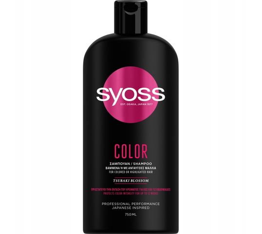 Syoss Color Shampoo szampon do włosów farbowanych i rozjaśnianych (750 ml)