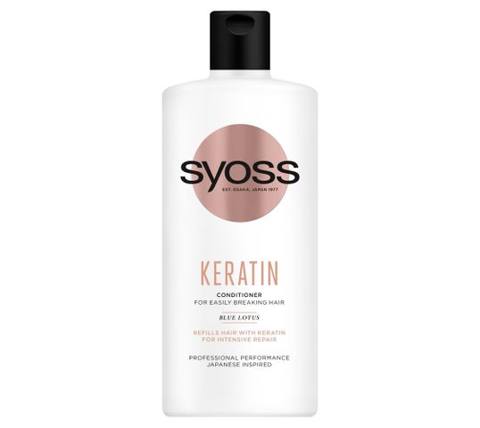 Syoss – Keratin Conditioner odżywka do włosów słabych i łamliwych (440 ml)