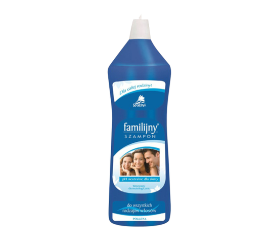 Familijny szampon do wszystkich rodzajów włosów niebieski (500 ml)
