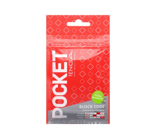 TENGA Pocket Block Edge jednorazowy masturbator 003