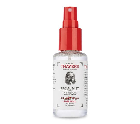 Thayers Różana bezalkoholowa tonizująca mgiełka do twarzy z aloesem i oczarem wirginijskim (89 ml)