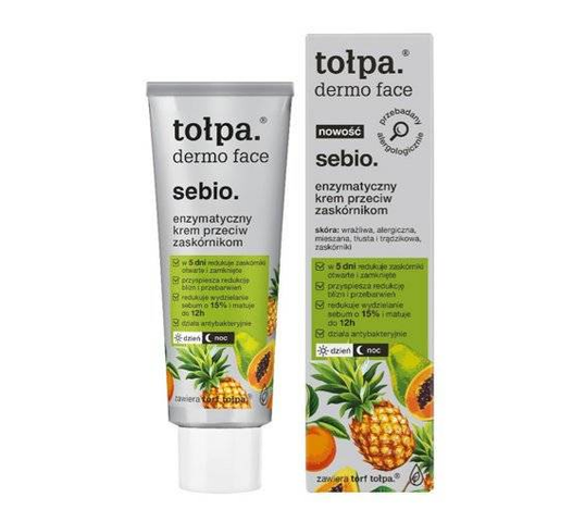 Tołpa Sebio enzymatyczny krem przeciw zaskórnikom (40ml)