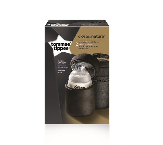 Tommee Tippee Closer To Nature termoopakowanie na butelkę 2szt
