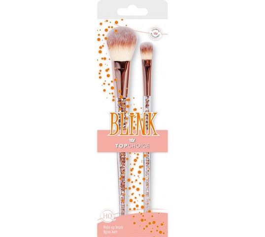 Top Choice – Blink Zestaw Pędzli Do Makijażu 38006 (2 szt.)